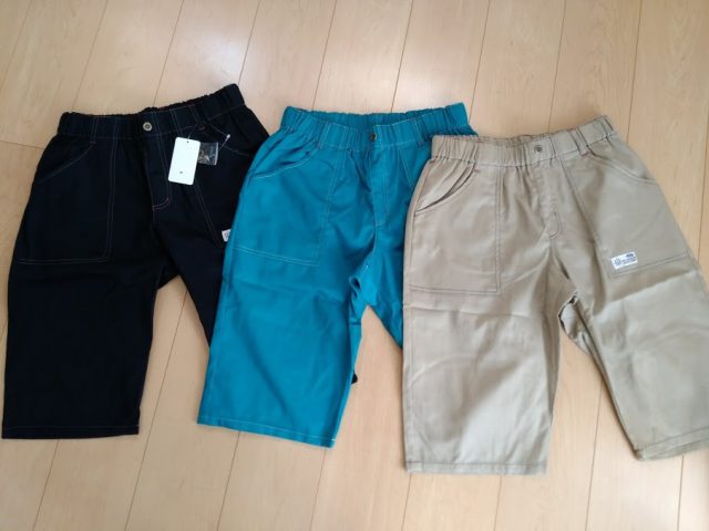 ぽっちゃりな子供服ハーフパンツ