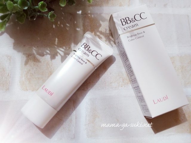 ラウディBB&CCクリームと箱の画像