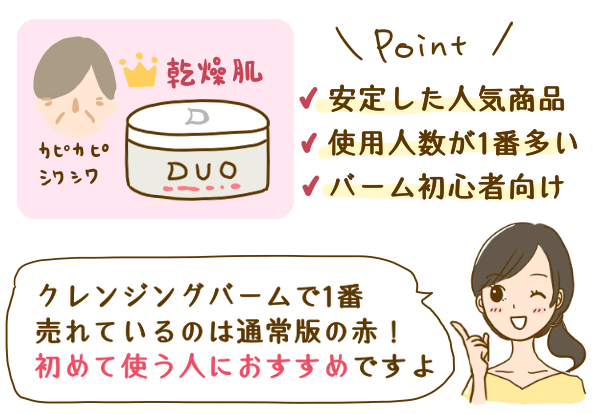 DUOクレンジングバームの特徴